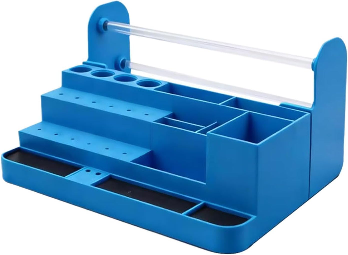 Organiseur De Tournevis, Avec Rangement De Bureau Robuste Peu Encombrant, 26,3 X 14,3 X 7,8 Cm, Support D'outils De Réparation Électronique, Support D'établi, Pour Téléphone, Tablette, Ordinateur, Mag