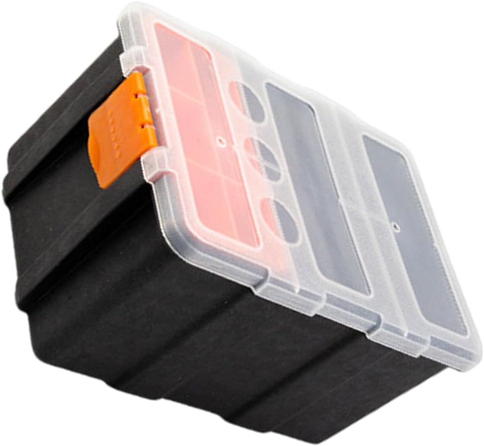 Organisateurs De Matériel Pour Petites Pièces - Boîte à Outils Avec Séparateurs Amovibles - Boîte De Rangement Pour Vis - Organisateurs Portables Pour Petites Pièces