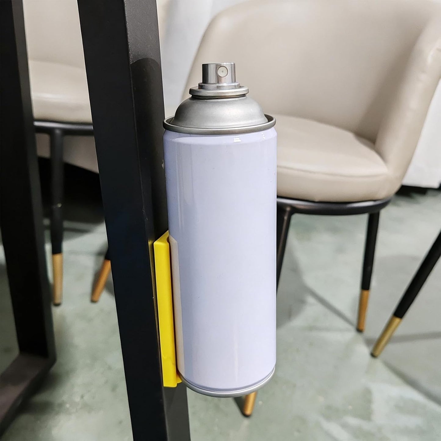 Porte-Bombes Aérosols Magnétique, Organisateur De Rangement Pour Boîte à Outils Avec Système Gain De Place, Support Mural Pour Flacons Pulvérisateurs, Pour Maison Atelier Bricolage Studio Et Espace De