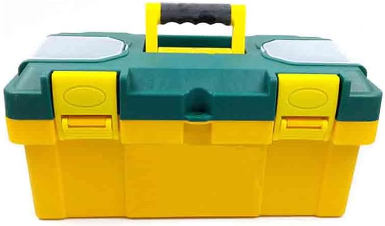 Boîte à Outils En Plastique Portable - Noir - 45 X 24,5 X 20 Cm