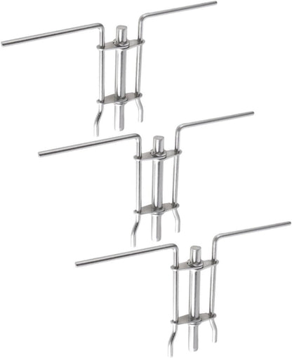  Healeved Kit 3 Outils En Acier Inoxydable Pour Installation Joint U De Tige Piston Vérin Hydraulique, Fournitures Professionnelles Pour Réparation Et Maintenance Automobile