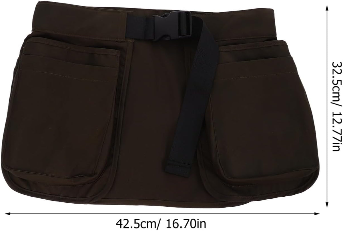  Angoily Banane Étanche Avec Pochette Pour Outils De Jardinage Ceinture Ajustable Pour Sport Voyages