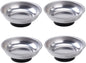  Gatuida Plateau Magnétique Rond En Acier Inoxydable 6 Pouces, Bol Robuste Et Compact Pour Vis Et Outils, Pour Applications Professionnelles Loisirs