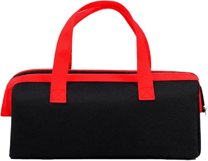  Porte-outils Robustes En Tissu - Design Large Pour Un Accès Facile - Construction Portable - Dimensions : 30,5 X 14,5 Cm - Grand Sac De Rangement Renforcé