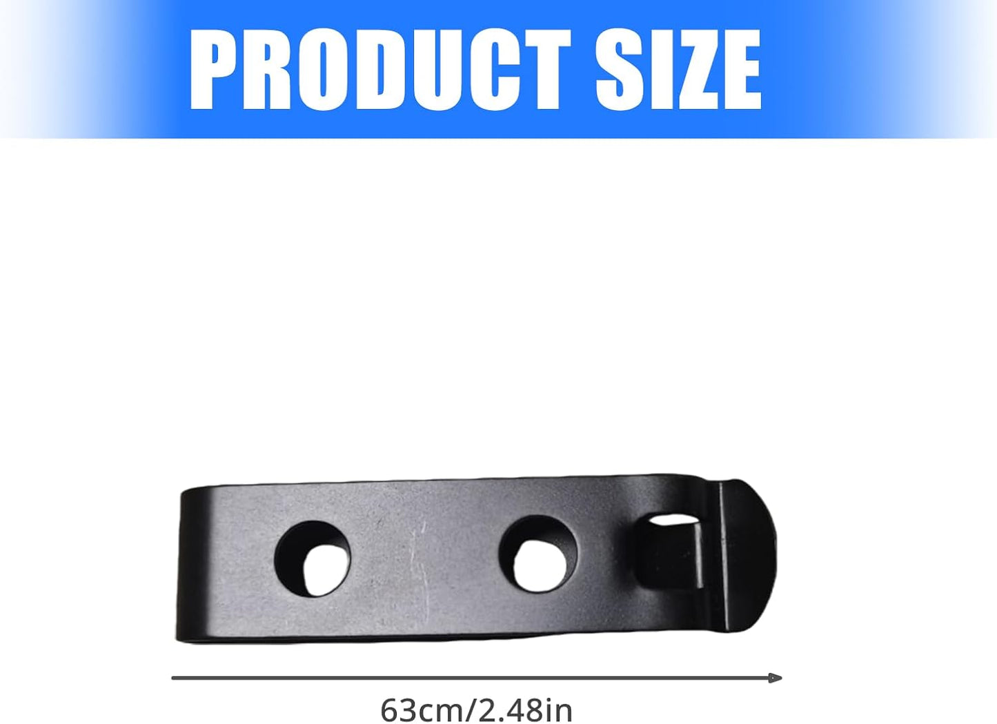  Clip De Ceinture Pour Fourreau K Accessoires De Taille Ceinture Arrière Pour Outil Antirouille