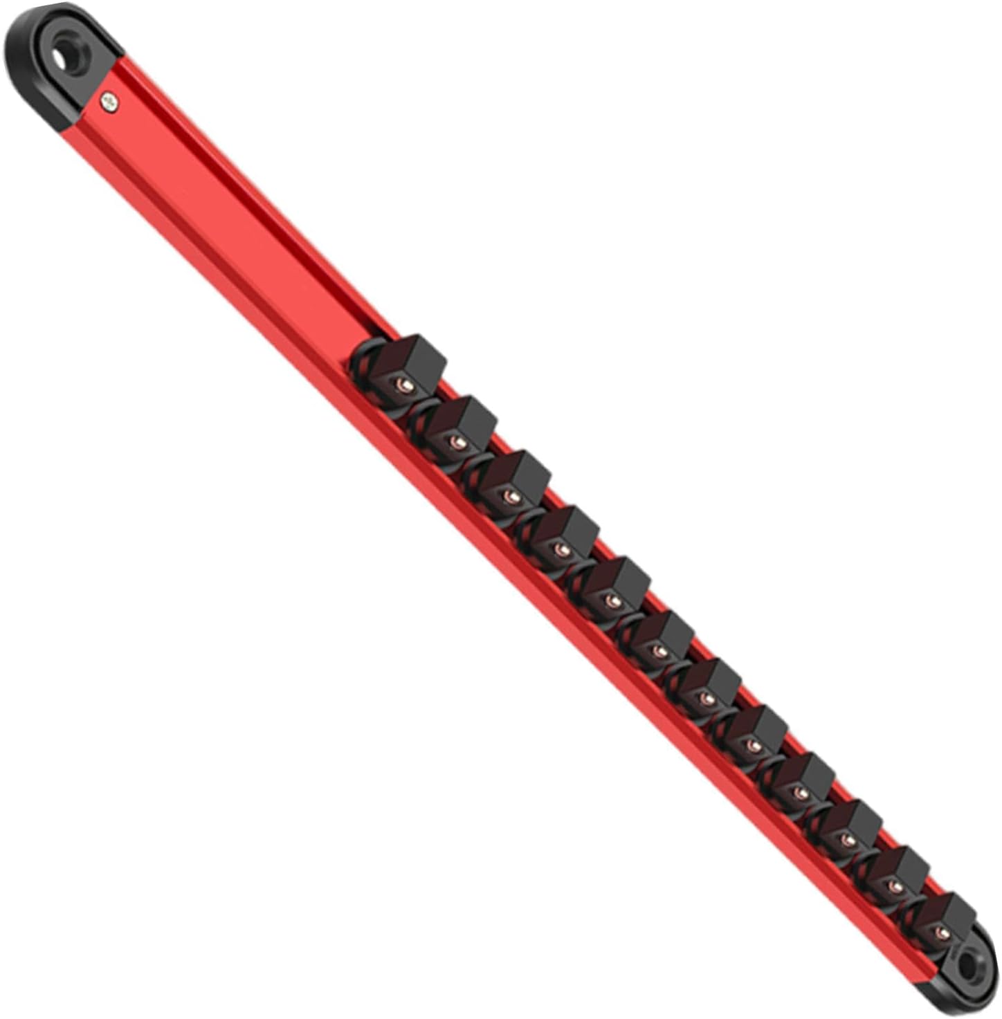  Porte-douilles Magnétique, Barres De Rangement Pour Tournevis, Support De Douilles De Boîte à Outils, Porte-outils En Aluminium, 40,6 Cm, Ce Qui En Fait Une Solution Durable Pour Le Rangement