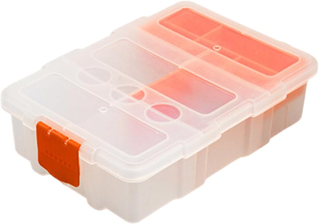 Organisateurs De Matériel Pour Petites Pièces - Boîte à Outils Avec Séparateurs Amovibles - Boîte De Rangement Pour Vis - Organisateurs Portables Pour Petites Pièces