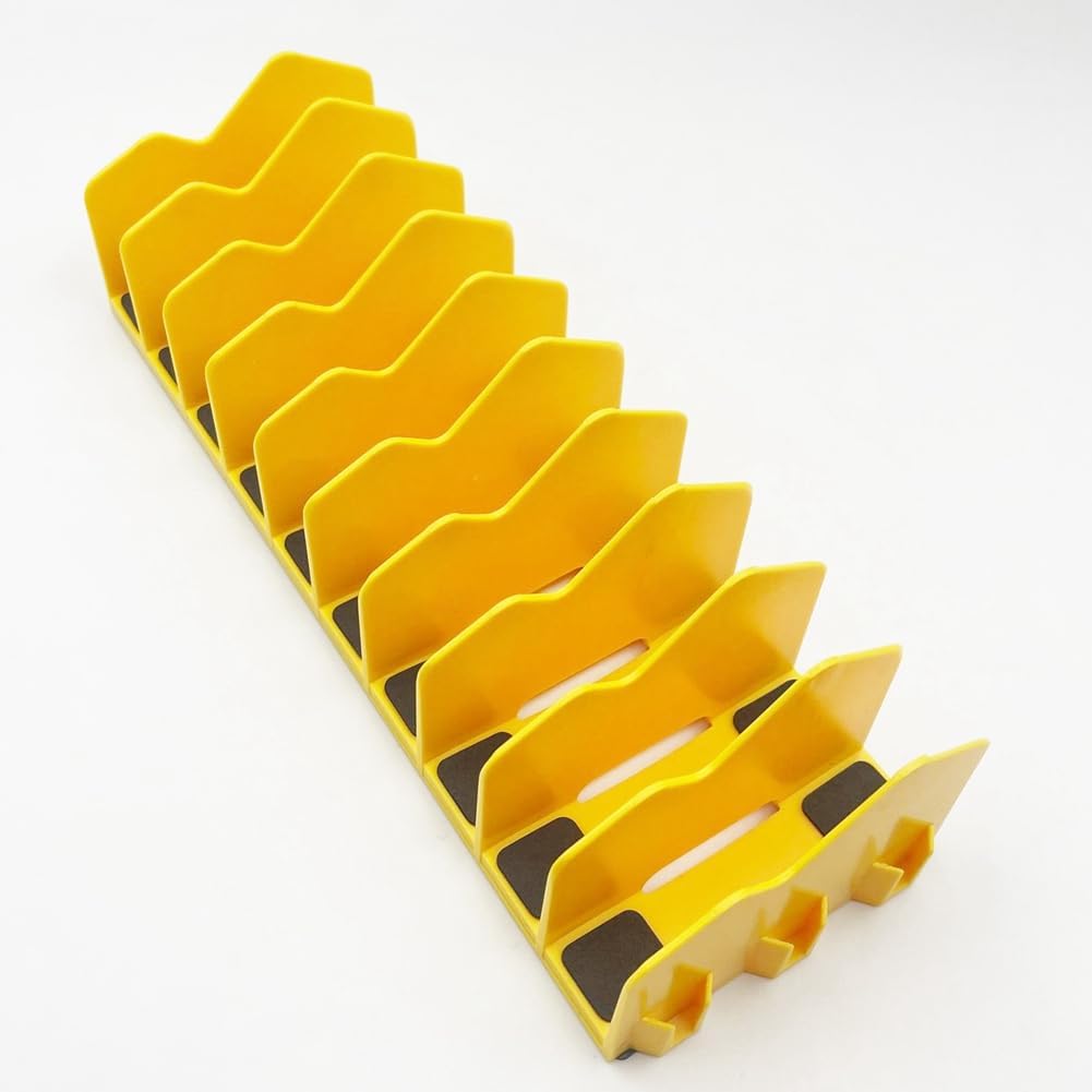  Support Rangement Pour Pinces, Support Rangement Pour Pinces Coupantes à 10 Fentes Avec Base Antidérapante, Organisateur D'Outils, Organisateur Boîte à Outils Pour Tiroir à Outils
