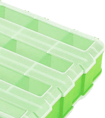  Petite Boîte à Outils – Organiseur Portable Transparent | Boîte De Rangement Pour Forets Et écrous Avec Couvercle | Pour Appareils électroniques, Perles, Bijoux, Quincaillerie, Boulons, écrous, Forets