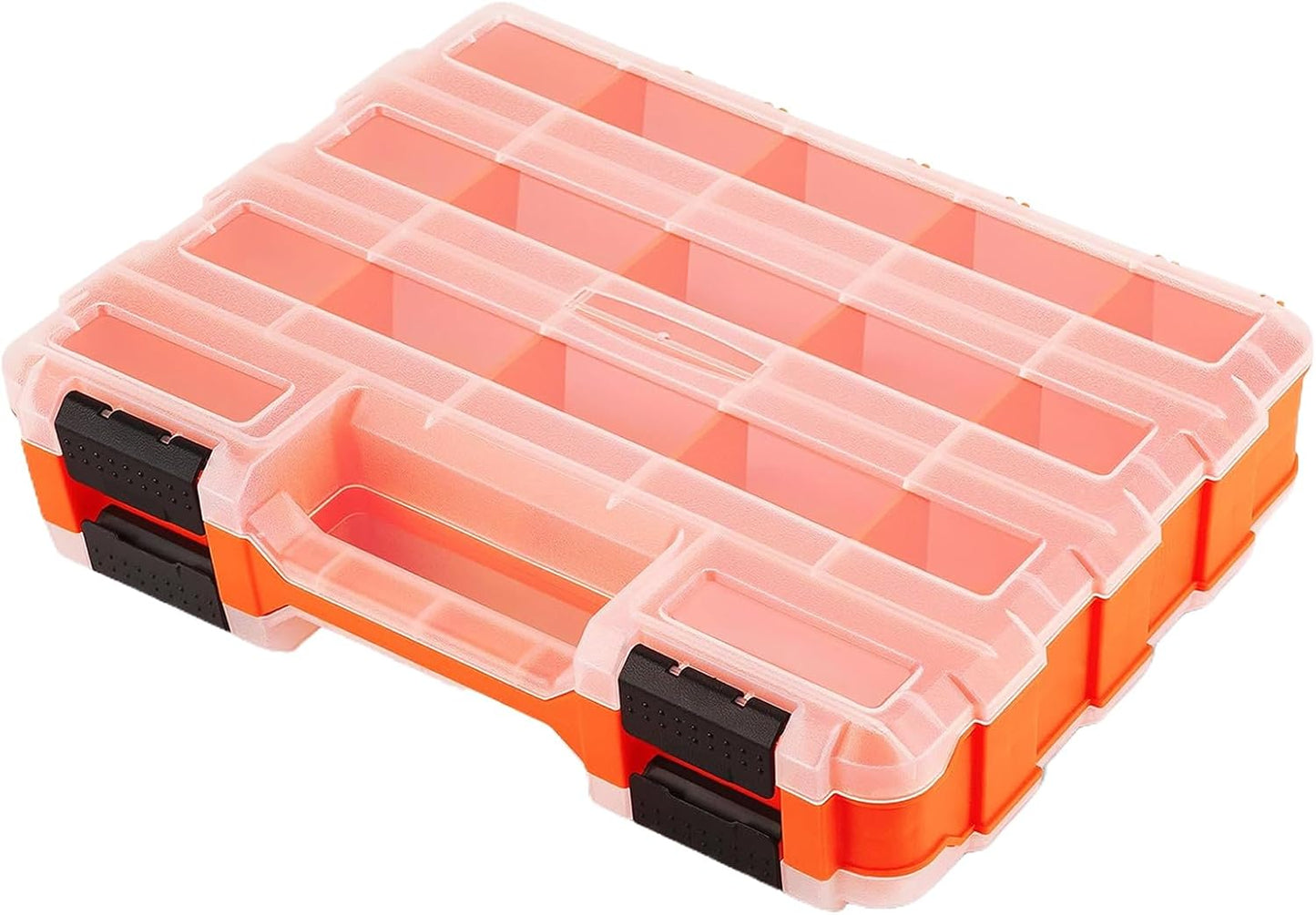  Petite Boîte à Outils – Organiseur Portable Transparent | Boîte De Rangement Pour Forets Et écrous Avec Couvercle | Pour Appareils électroniques, Perles, Bijoux, Quincaillerie, Boulons, écrous, Forets