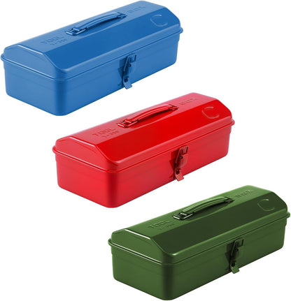  Boîte à Outils Portable En Métal Multi-compartiments, Construction En Fer, Verrouillage Sécurisé Pour Garage, Atelier, Systèmes De Rangement Organisés D'outils