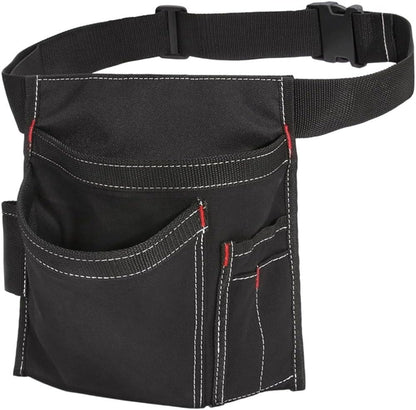  Pochette Porte-Outils À Poches Multiples, Utilitaire Simple Face, Tablier De Travail Ajustable Pour Charpentier, Jardinier, Bricoleur, Ceinture De Travail Résistante