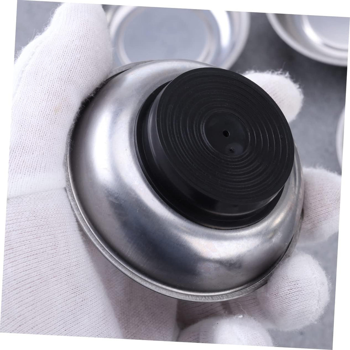  Gatuida Plateau Magnétique Rond En Acier Inoxydable 6 Pouces, Bol Robuste Et Compact Pour Vis Et Outils, Pour Applications Professionnelles Loisirs
