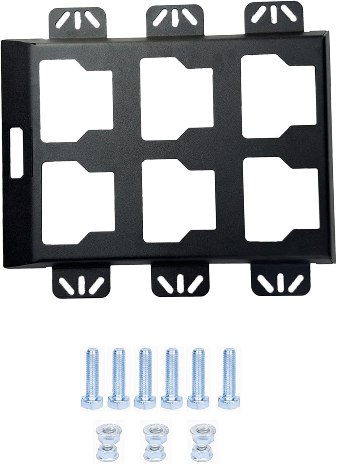  Plaque De Montage En Métal Demi-largeur Pour Boîtes à Outils, Plaque De Montage Mural Ou Au Sol, Rangement Et Organisation Des Outils
