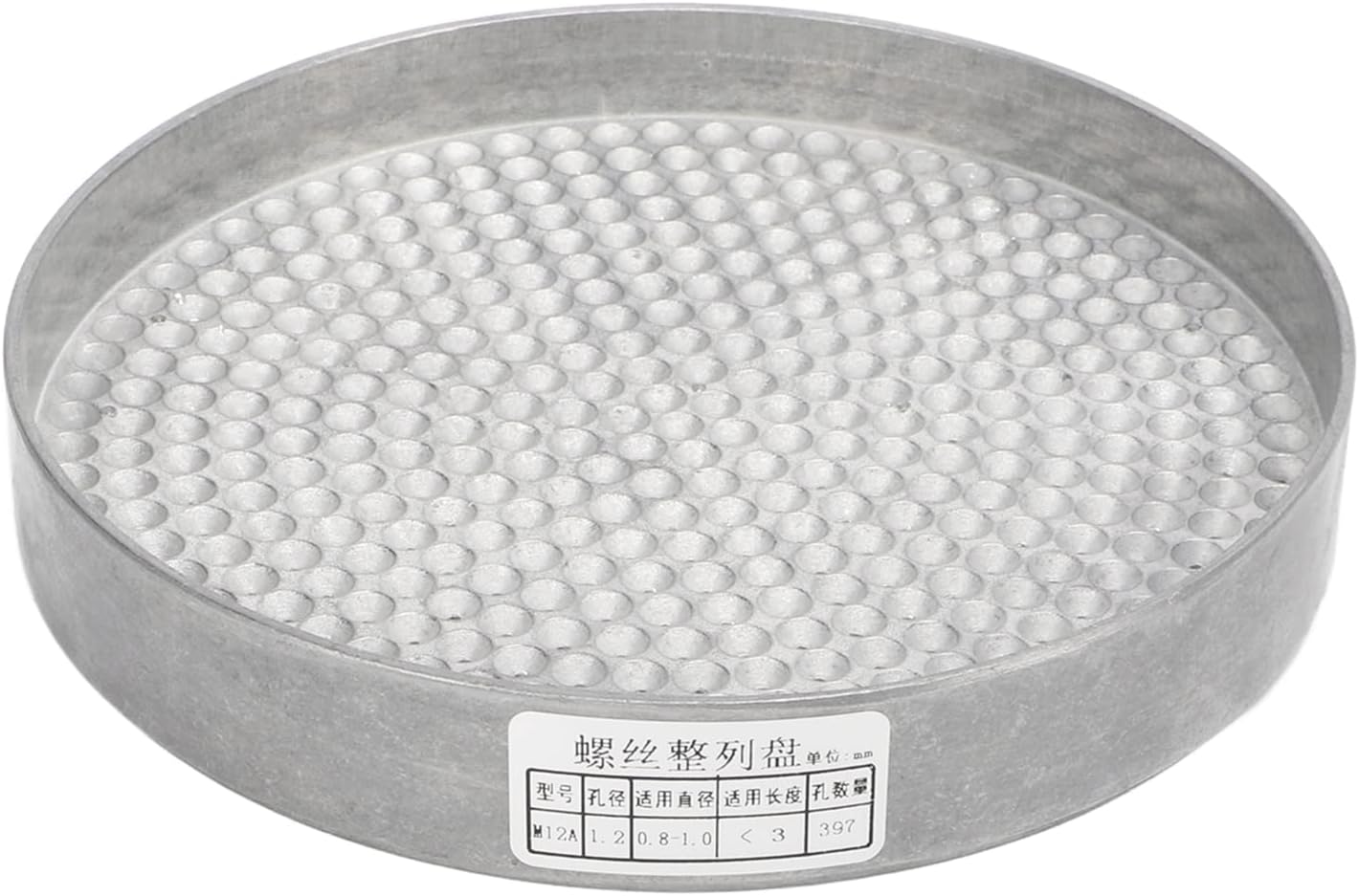  Plateau à Vis Support De Plateau à Outils En Alliage De Zinc Avec 397 Trous De Support De Vis Fendu Grande Capacité Avec Sortie De Versement Pour Le Des Assemblages De Réparation D'établi