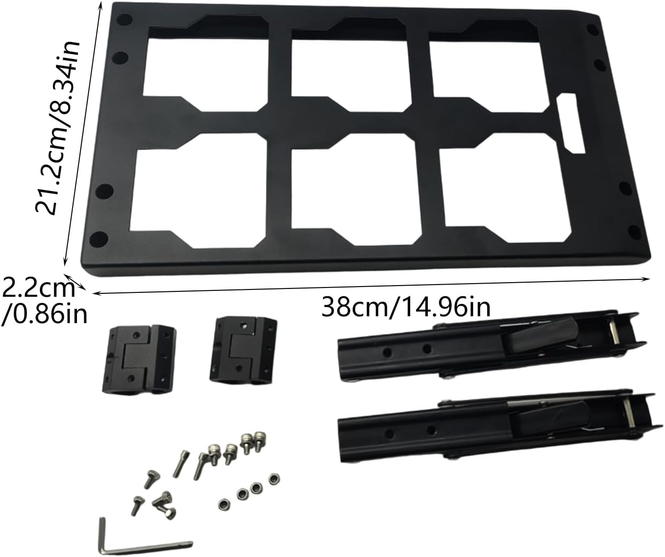 Plate-forme Pliable Compatible Avec Les Modules - Organisez La Construction En Acier Lourd - Surface De Travail Plate Pour Les Projets D'entretien - Montage Facile - Boîte à Outils Modulaire