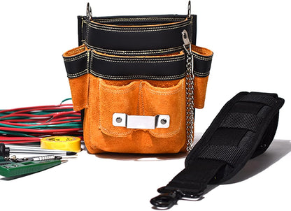  Sac à Outils - Pochette De Transport Pour Outils - Gain De Place - Plusieurs Poches Pour Le Rangement - Pochette étanche Et Portable