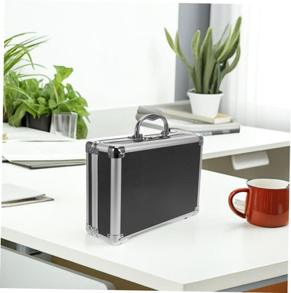  ULTECHNOVO Boîte Rangement Outils Portable Alliage Avec Poignée Pour Maison Bureau Voyages Compartiments Organisés