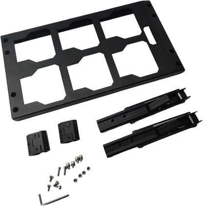  Plate-forme Pliable Compatible Avec Les Modules - Organisez La Construction En Acier Lourd - Surface De Travail Plate Pour Les Projets D'entretien - Montage Facile - Boîte à Outils Modulaire