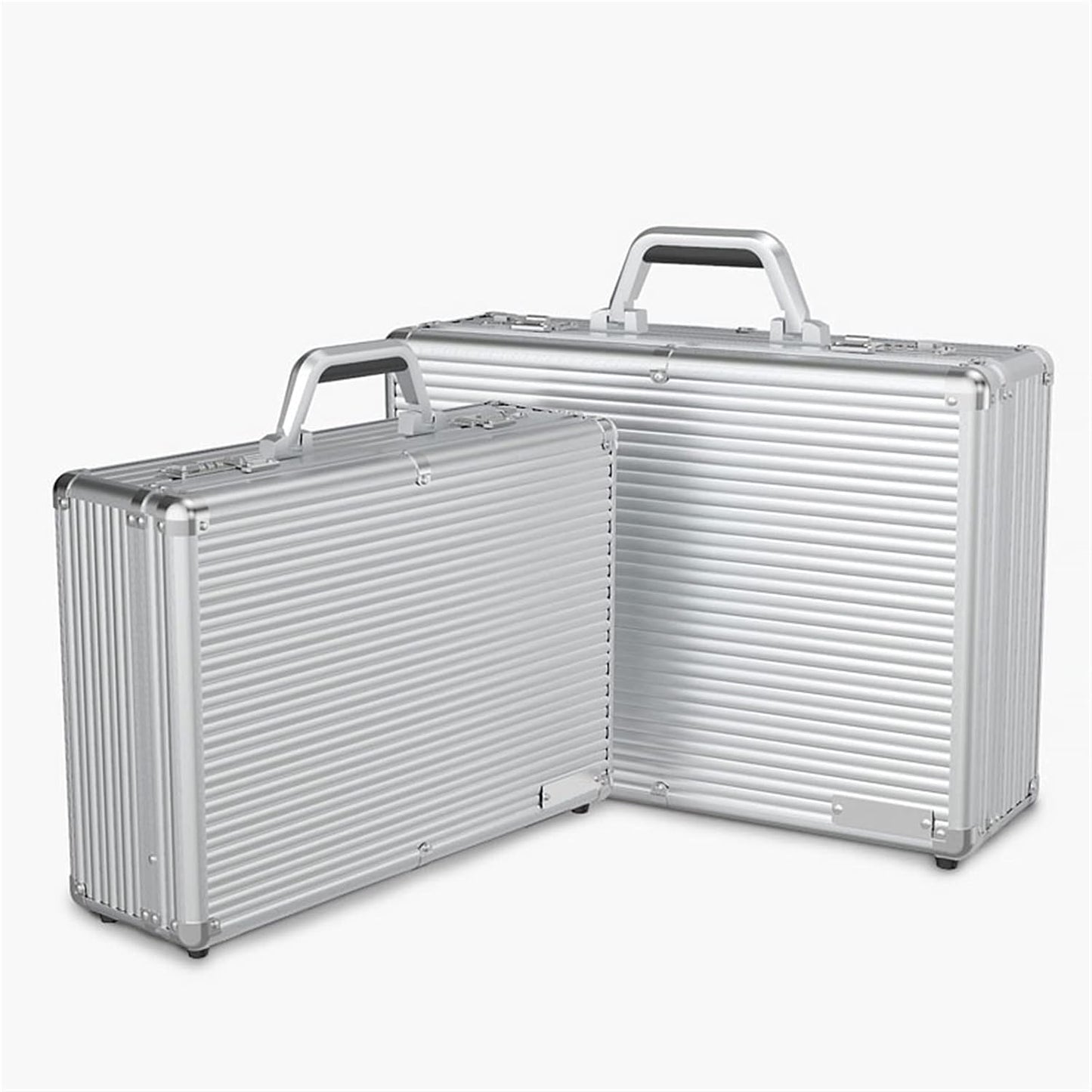  Mallette à Outils Rigide En Aluminium | Rangement Portable Multifonction Pour Mots De Passe Avec Poignée Confortable | Boîte à Outils De Rangement Pour étui De Transport
