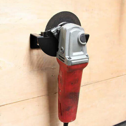  Porte-outils électriques, Support De Rangement Mural, Organisateur En Fer Robuste, Solution De Garage Peu Encombrante, Support D'outils Sécurisé, Machine De Polissage Pour Meuleuse D'angle