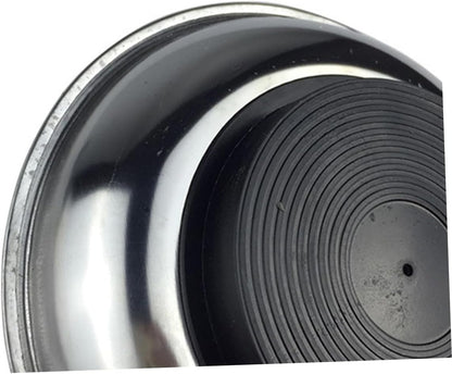  Gatuida Plateau Magnétique Rond En Acier Inoxydable 6 Pouces, Bol Robuste Et Compact Pour Vis Et Outils, Pour Applications Professionnelles Loisirs