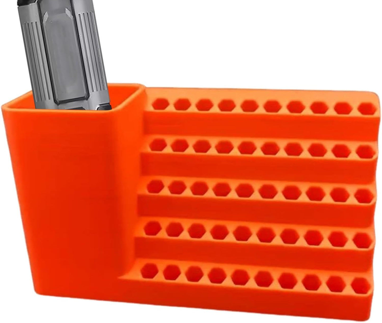 GENERIC Rangement D' De Tournevis, Support De Forets électriques De Précision, Solution D'organisation Antidérapante Pour Abri De Jardin, Garage, Atelier, Armoire à Outils
