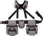  Ceinture à Outils Réglable Pour Homme Avec Bretelles Et Plusieurs Poches Pour électriciens, Charpentiers Et Jardiniers Ceinture à Outils à Taille Réglable