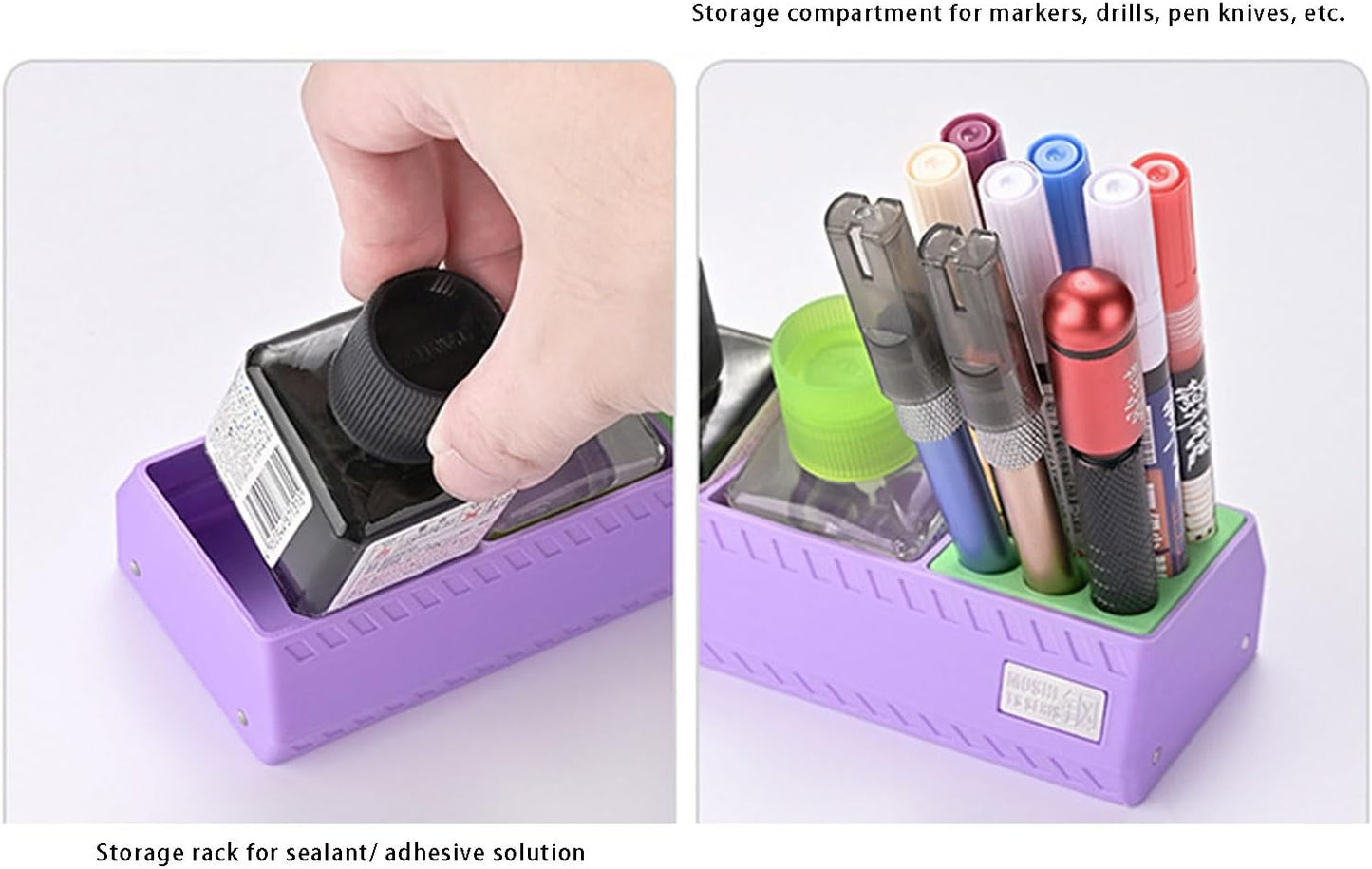  Boîte De Rangement Pour Outils De Modélisme Pour Constructeurs, Systèmes Empilables Avec Support, Design Compact, Transport Facile