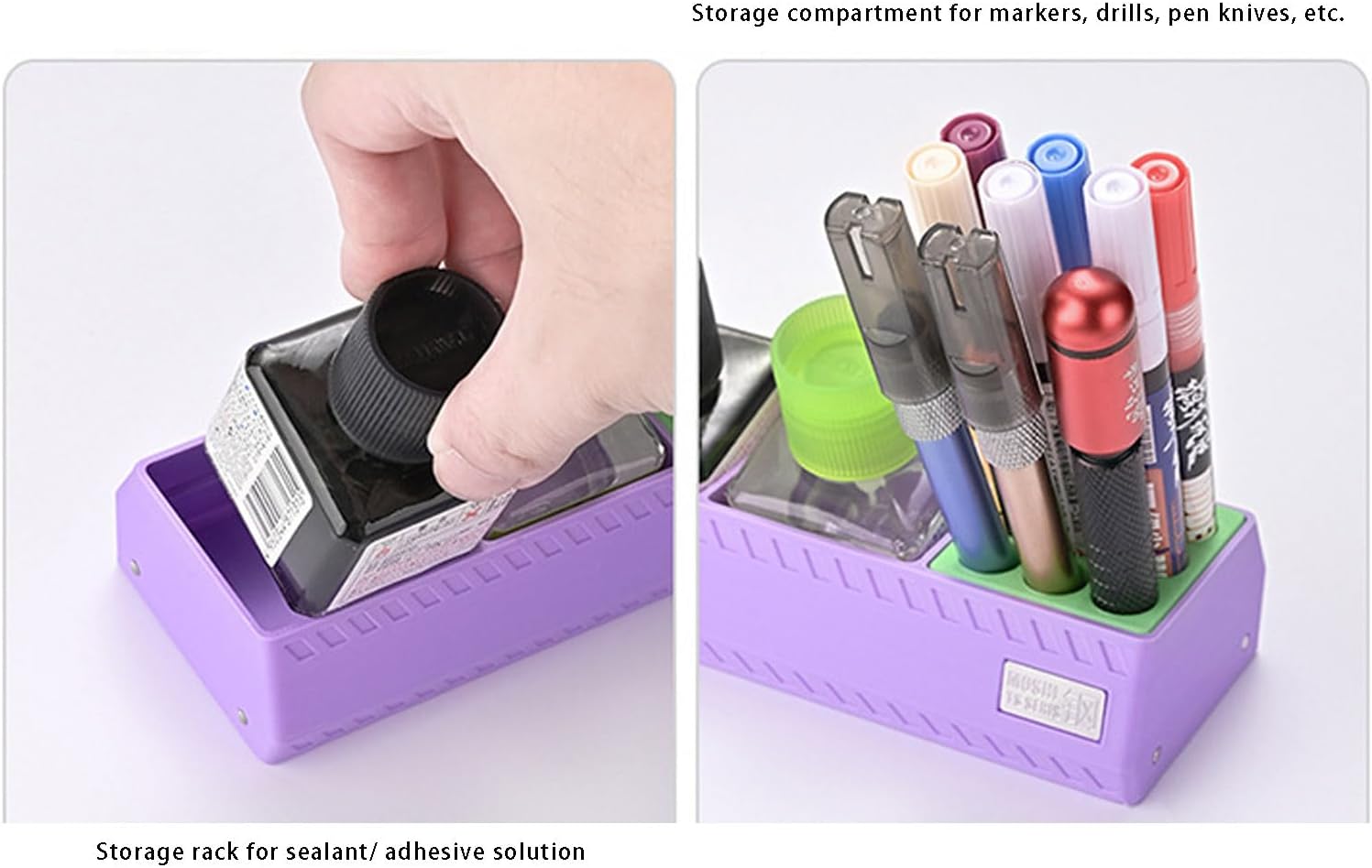  Boîte De Rangement Pour Outils De Modélisme Pour Constructeurs, Systèmes Empilables Avec Support, Design Compact, Transport Facile