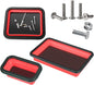  Plateau à Outils Magnétique, Plateau De Rangement Magnétique 3 Pièces – Organiseur Pliable Pour Tri Des écrous, Vis, Réparation Automobile, Garage, Atelier