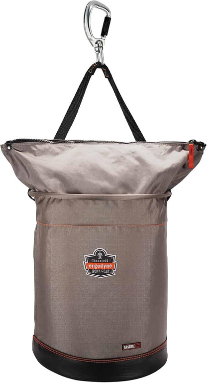  Ergodyne Arsenal 5976 XL Sac à Outils En Nylon Avec Mousqueton Pivotant, Fermeture éclair Sur Le Dessus