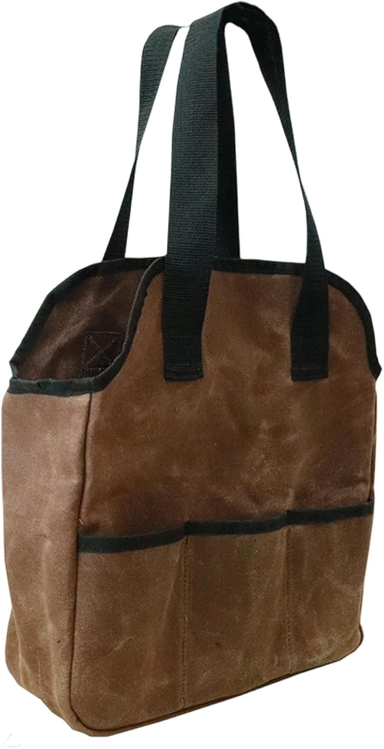  Sac à Outils, 450 G, Sac De Rangement En Toile Cirée, Sac De Transport Pour Outils De Fleuriste, Atelier, Homme, Père, Camion, Voiture, Moto, Projets, Clés
