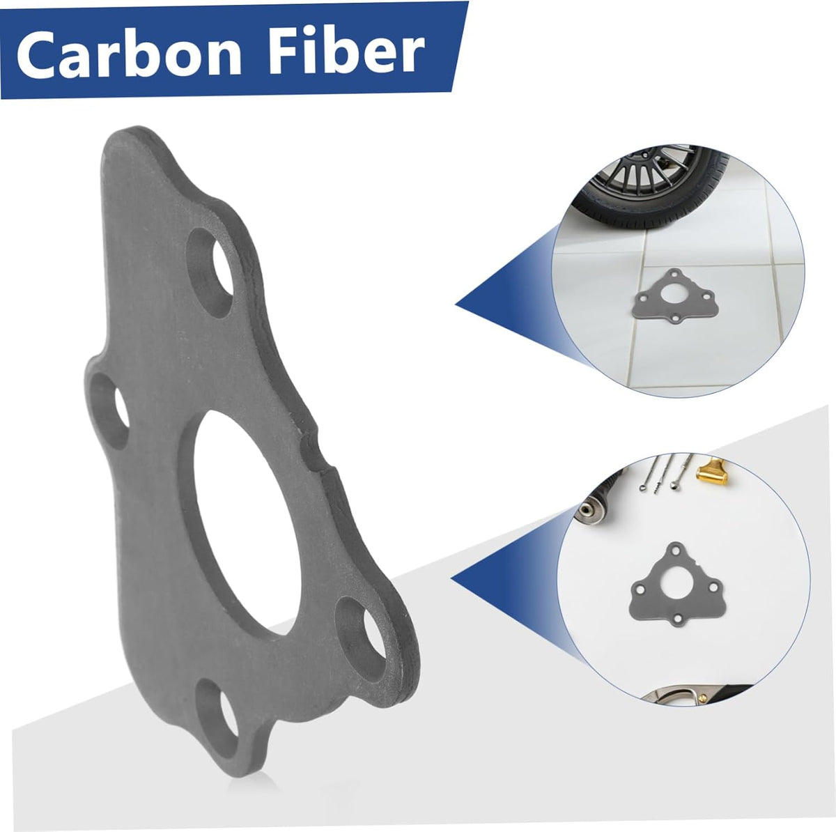  Ciieeo Plaque De Retenue Automobile Avec Boulons Compatible Arbres à Cames De Génération III Et Iv Outil De Verrouillage Pour Moteur