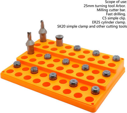  Boîte De Rangement Pour Outils De Défonceuse Avec Plusieurs Compartiments ER25 ER32 16N32 Efficace