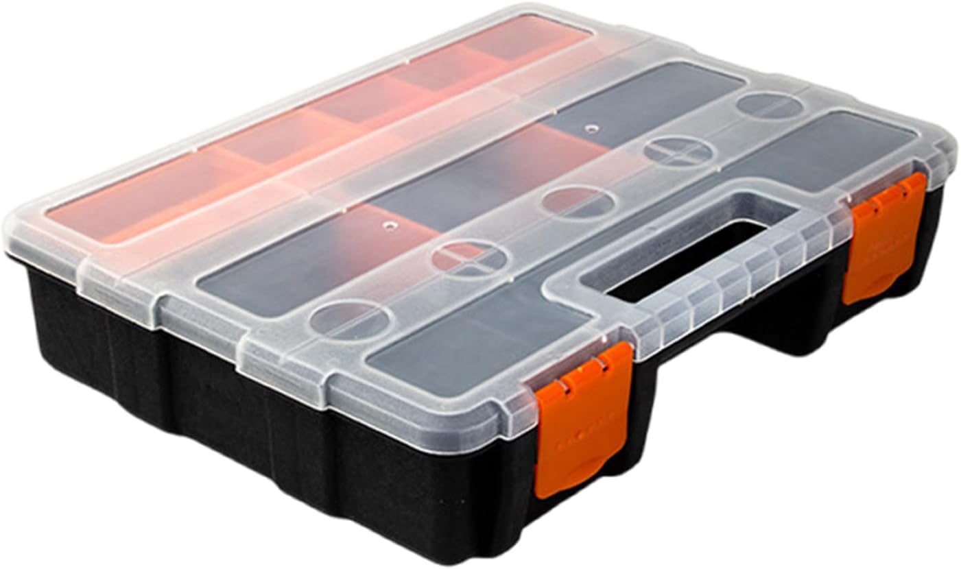  Organisateurs De Matériel Pour Petites Pièces - Boîte à Outils Avec Séparateurs Amovibles - Boîte De Rangement Pour Vis - Organisateurs Portables Pour Petites Pièces