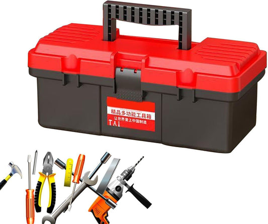  Boîte À Outils Portable - Organisateur Portable Renforcé Mini Avec Poignée Pour Loisirs Créatifs,Rangement D'Outils Pour Entretien Et Bricolage Domestique | Pour La Maison Le Bureau L'atelier Le Garag