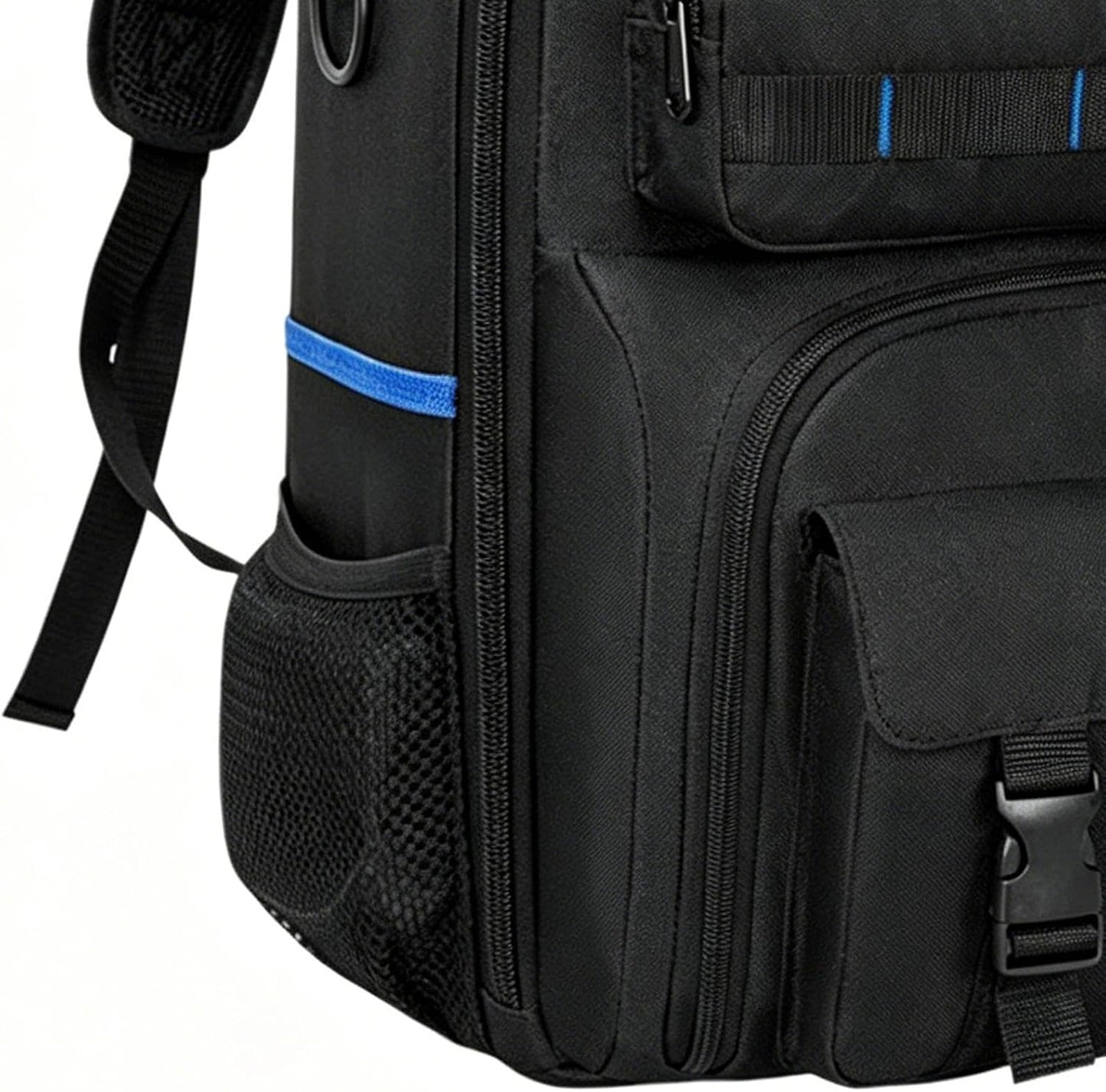 GENERIC Sac à Dos à Outils D'électricien – Sac De Rangement à Rigide | Avec Plusieurs Poches – Sacs à Outils Robustes Pour Homme | Pour Technicien, électricien, Charpentier, Plombier, Amélioration De La
