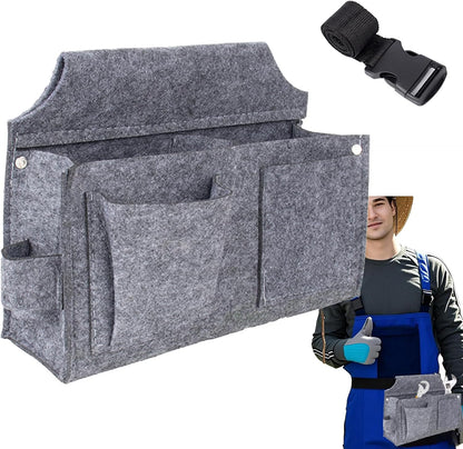 GENERIC Sacs De Ceinture à Outils, Sac De Jardinage Tablier Banane - Bandoulière Réglable Sac Utilitaire Robuste Pour électricien Menuisier Construction Jardinage Plomberie