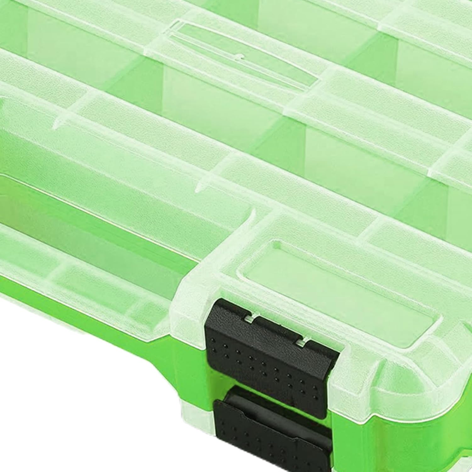  Boîte à Outils Portable Double Face 34 Compartiments De Rangement Pour Forets, Boulons, écrous | Couvercle Transparent Pour Quincaillerie, Clous, Vis, Petites Perles électroniques Et Pièces à Douille
