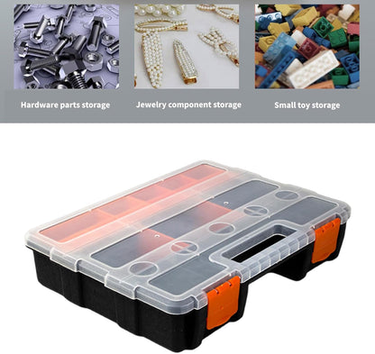  Organisateurs De Matériel Pour Petites Pièces - Boîte à Outils Avec Séparateurs Amovibles - Boîte De Rangement Pour Vis - Organisateurs Portables Pour Petites Pièces