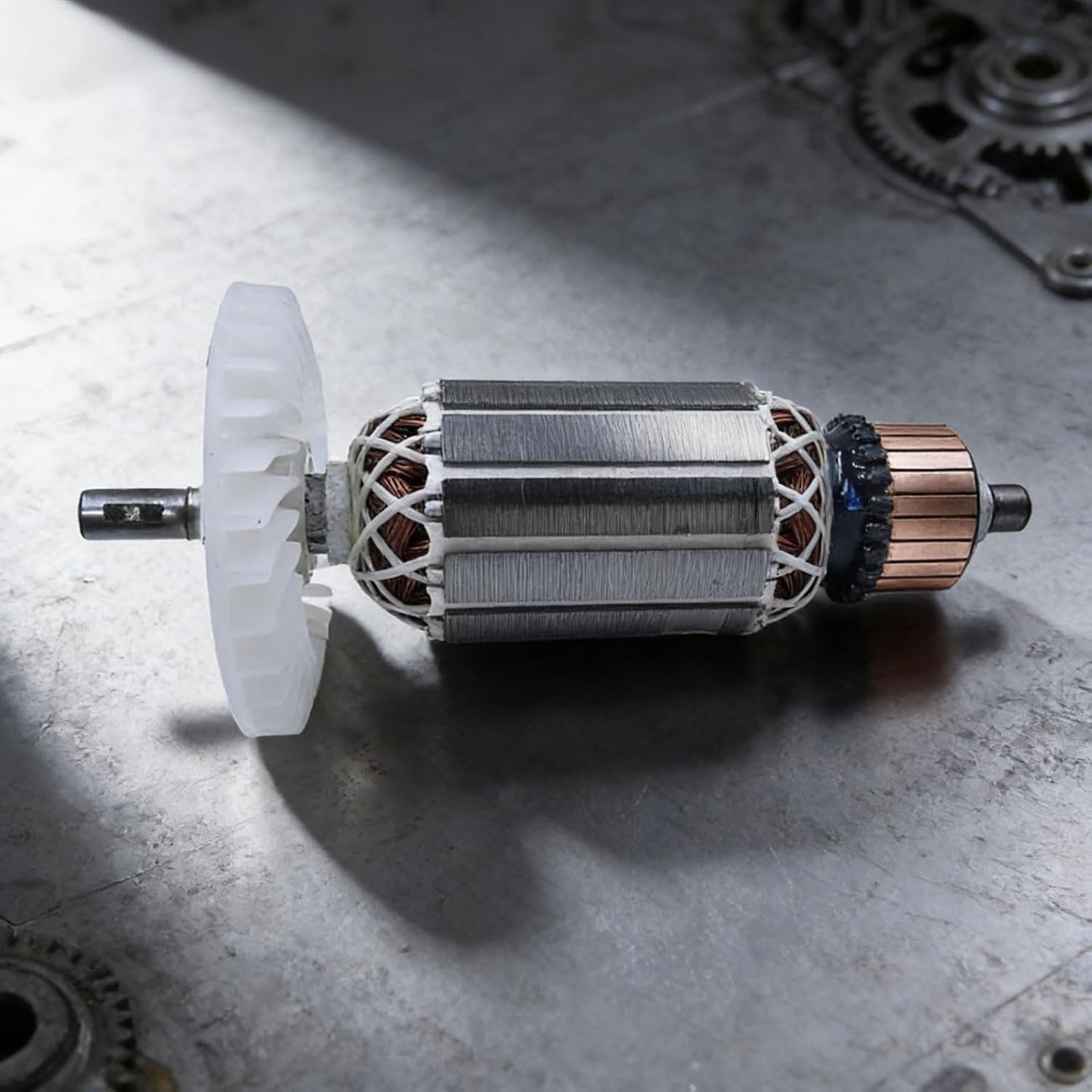  Rotor Stable De 1500 W Pour Outil De Coupe De Marbre, Forte Puissance De Sortie, Idéal Pour Les Applications Lourdes, Rotor De Pierre