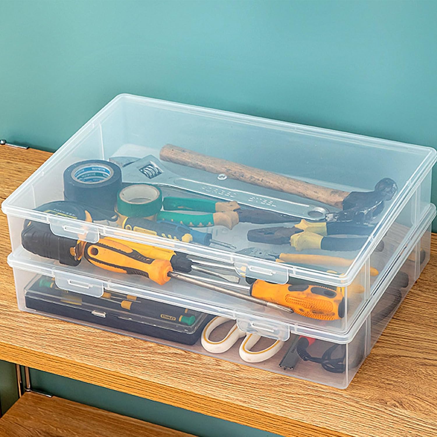  Boîte De Rangement Durable Pour Boîte à Outils En Option Pour Garder Les Vis, écrous, Boulons Soigneusement Triés