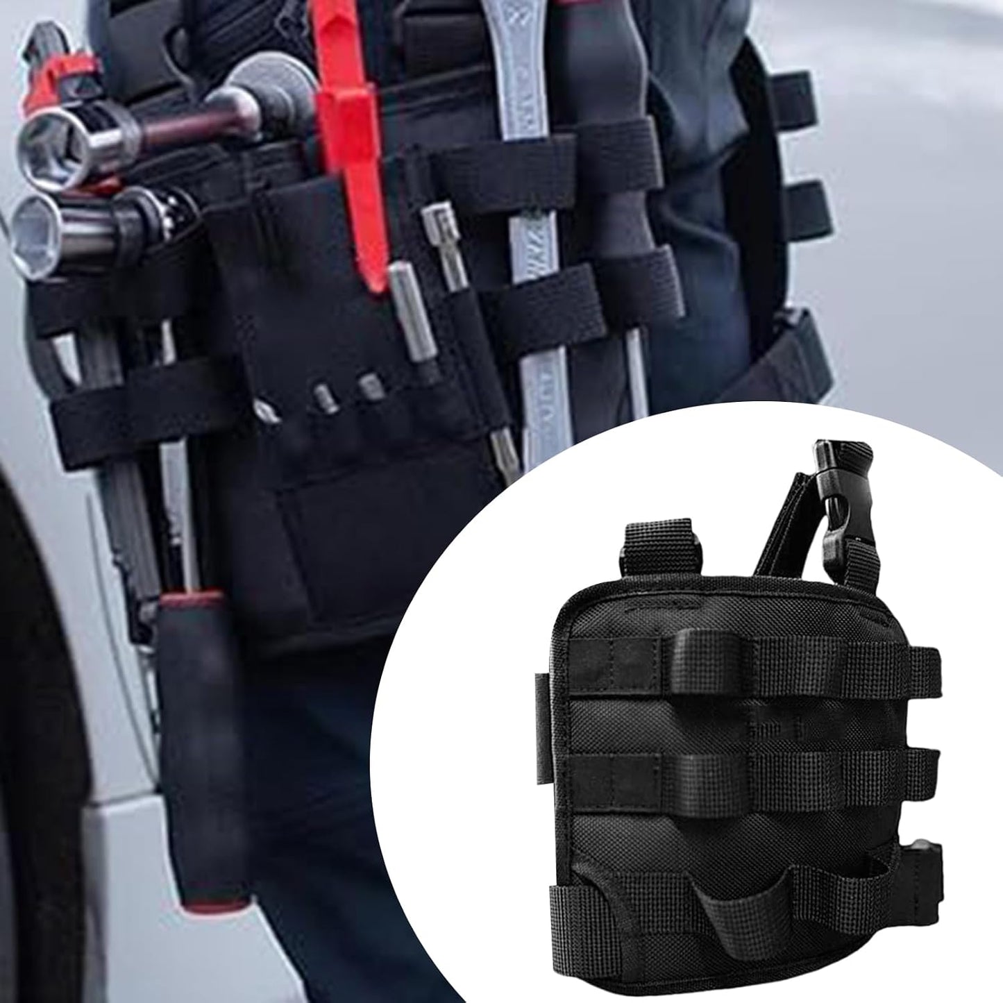 Ceintures à Outils Pour Hommes - Rangement Pour Tournevis,Ceinture Porte-Outils De Jardinage | Pour Charpentiers Bricoleurs Techniciens Plombiers Atelier Garage Menuiserie