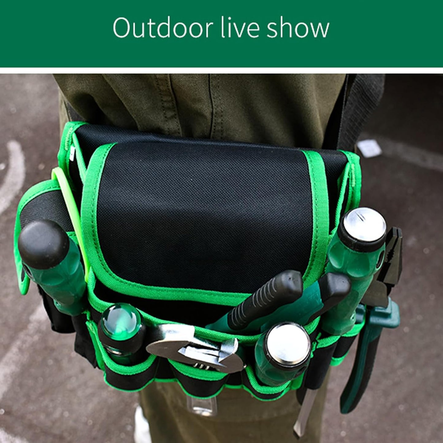  Sac à Outils Multifonctionnel Pour électricien, Sac De Taille, Porte-ceinture, Tournevis, Organisateur De Jardin, De Maison, Organisateur De Réparation