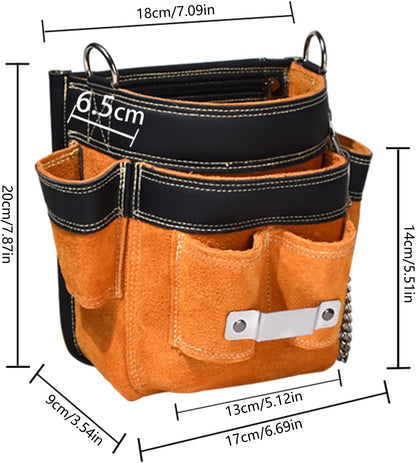  Sac à Outils - Pochette De Transport Pour Outils - Gain De Place - Plusieurs Poches Pour Le Rangement - Pochette étanche Et Portable