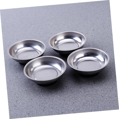  Gatuida Plateau Magnétique Rond En Acier Inoxydable 6 Pouces, Bol Robuste Et Compact Pour Vis Et Outils, Pour Applications Professionnelles Loisirs