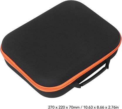  Mallette à Outils Boîte De Transport Portable Avec Fermeture éclair Pour Le Travail En Extérieur Matériau PU EVA Durable Grande Capacité 1 Unité (Sac Rectangulaire)