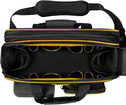  Sac à Outils Robuste Pour électricien Avec Tissu Oxford Résistant à L'eau Et Fond Renforcé Pour Plus De Stabilité