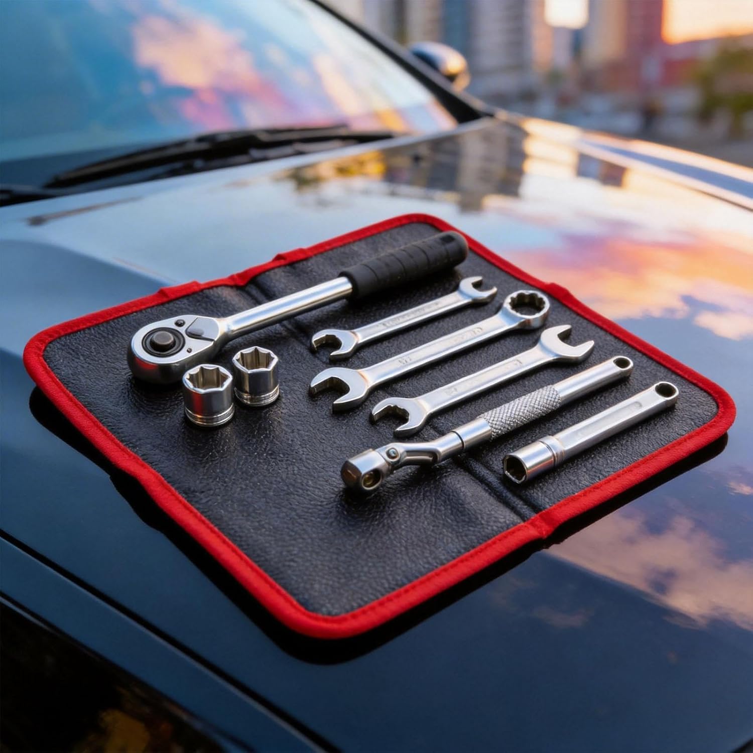  Tapis Magnétique, Organisateur Antidérapant, Porte-outils Flexible, Magnétique Forte, Rangement De Pièces D'atelier Pour Réparation Automobile, électronique, Garage, Maison, Vis, Boulons, Clés